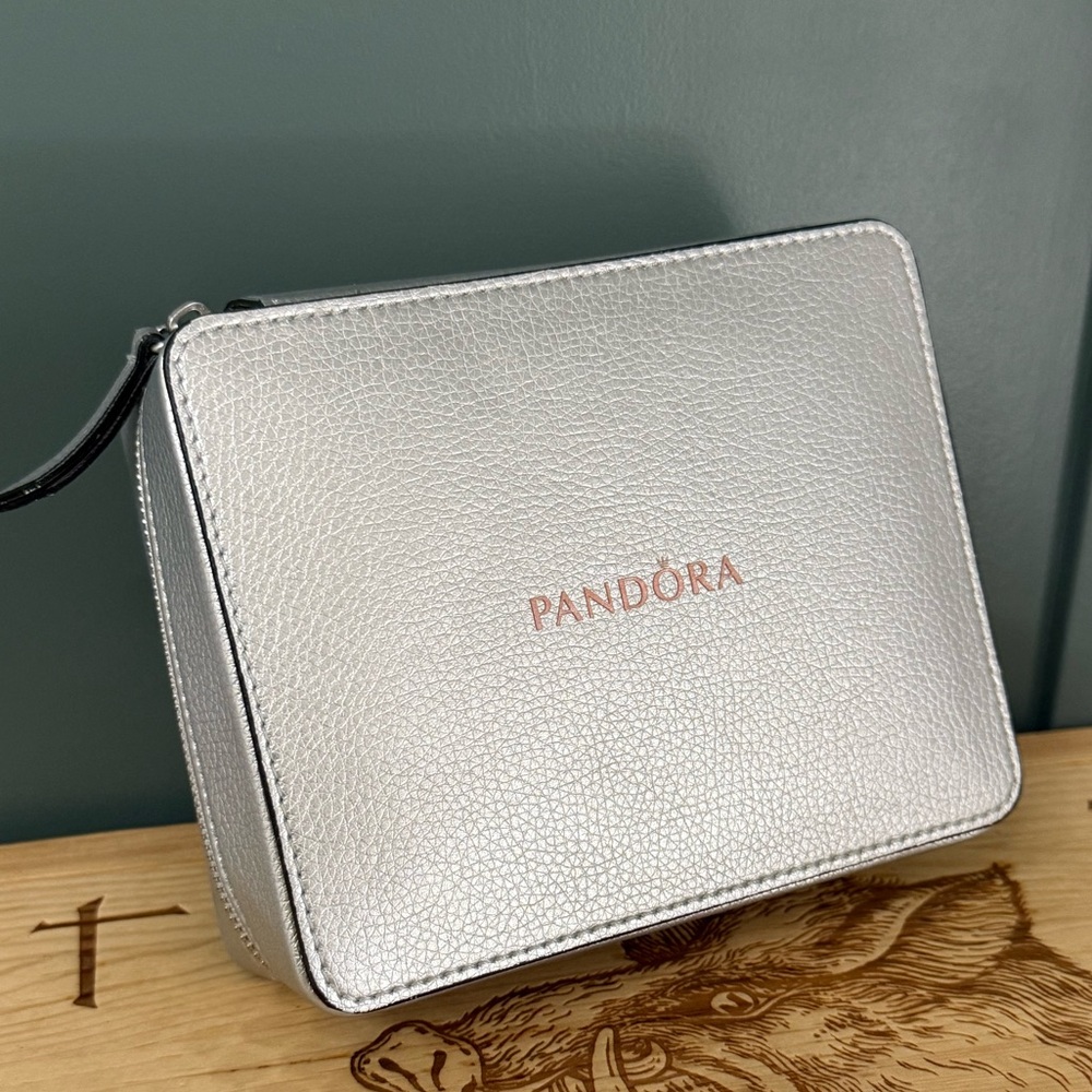PANDORA Travel Jewelry Box SILVER ECU